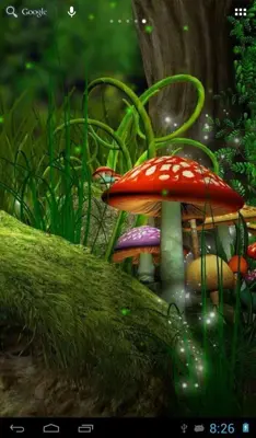 Fireflies in fairy forest android App screenshot 6